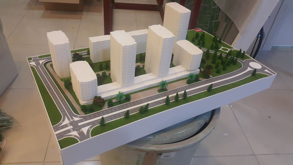 Kampüs Master Plan Maketi — Maketcin mimari maket